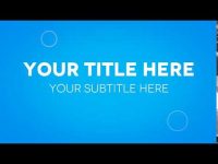 Colorful Video Intro – Abstract Title